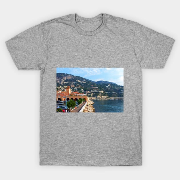 Villefranche Waterfront T-Shirt by tomg